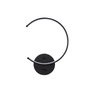 Opviq Moon - 13328 Lámpara de pared negra con LED integral